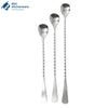 Twisted Bar Spoon | Long Handle Cocktail Mixing Spoon