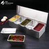 Stainless Steel Condiment Dispenser Station — BGC Kitchenware