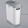 Slim Space Saving Dustbin
